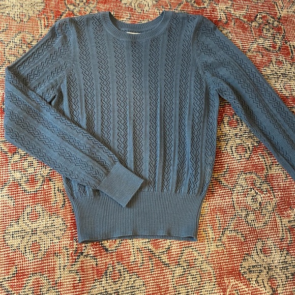 Doen French Blue Norfolk Sweater - Picture 2 of 6
